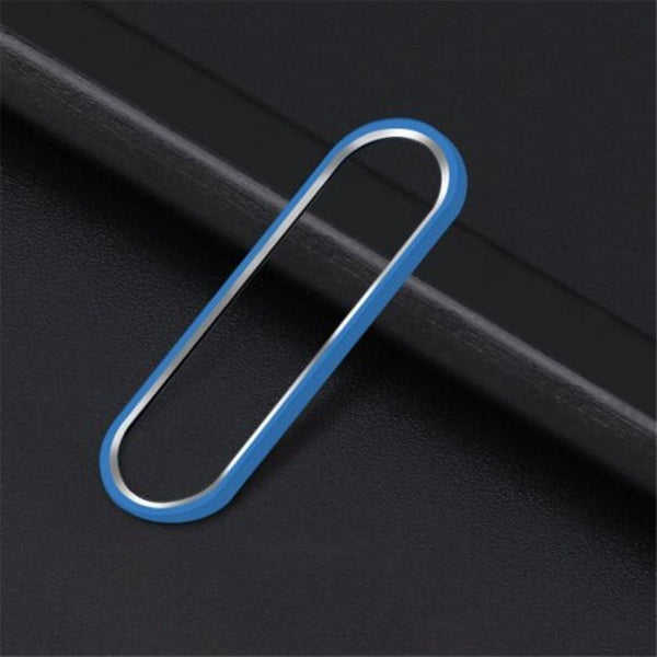Camera Lens Protector Ring And Tempered Glass Film For Oneplus 7 Blue