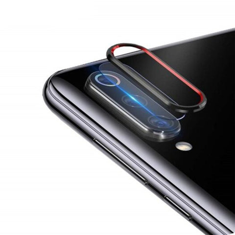 Camera Lens Protector Ring And Tempered Glass Film For Xiaomi Mi 9Se Black