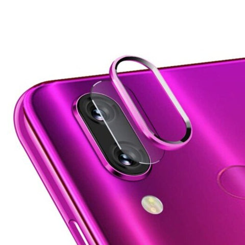 Camera Protection Ringlens Tempered Film For Xiaomi Redmi Note 7 / Rose