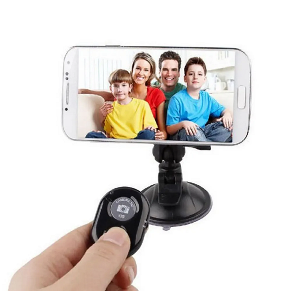 Wireless Bluetooth Camera Remote Control Shutter Self Timer Ios Android Yellow