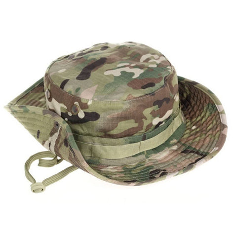 Camouflage Bucket Fishing Hat Fisherman Jungle Bush Hats Boonie Hats & Headwear