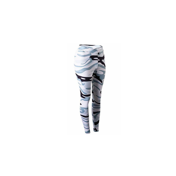 Camouflage Leggings For Women Compression Sport Yoga White Pants