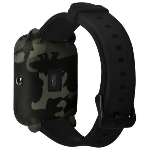 Camouflage Soft Case Protect Shell For Amazfit Bip Youth Smartwatch Green