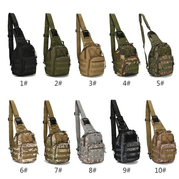 Camouflage Tactic Chest Bag 07 Bags