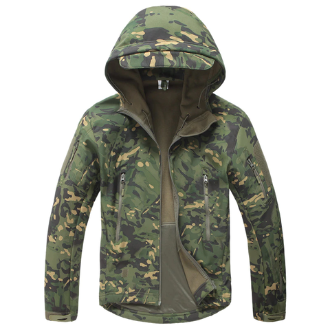 Outdoor Urban Leisure Sports Jacket Windproof Waterproof Camouflage Uniform Warm Coats Jackets & Vests