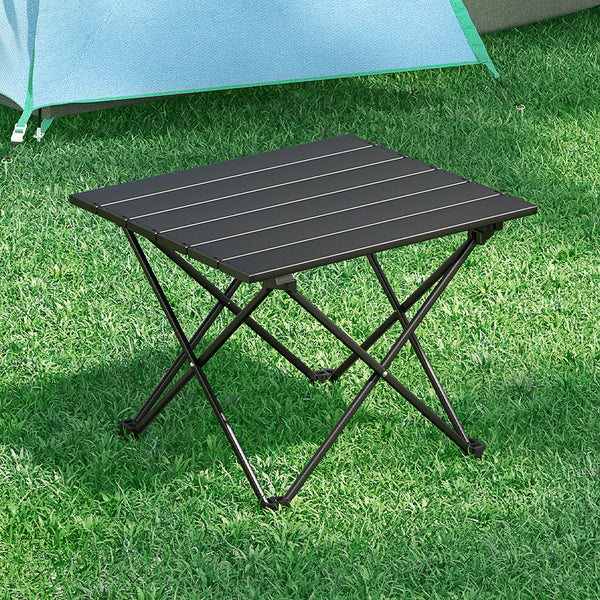 Weisshorn Folding Camping Table 40Cm Aluminium Portable Outdoor Picnic Bbq Camping Tables