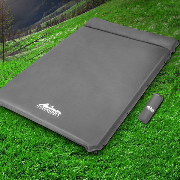 Weisshorn Self Inflating Mattress Grey Inflatable Mattresses & Airbeds