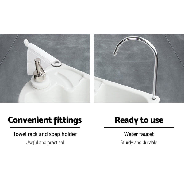 Weisshorn Camping Wash Basin 43L Camping Wash Basins