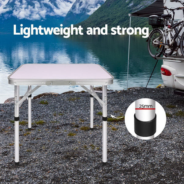 Weisshorn Portable Folding Camping Table 60Cm