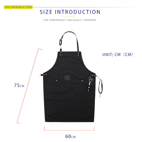 Canvas Apron Logo Printing For Home Kitchen Cooking Aprons