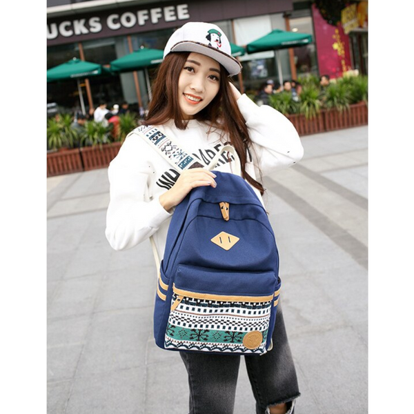 Women's Bags & Handbags Canvas School Backpack Laptop Bag Shoulder Daypack Handbag