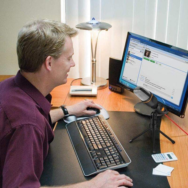 Professional Desktop Microphone On Tripod Microphones