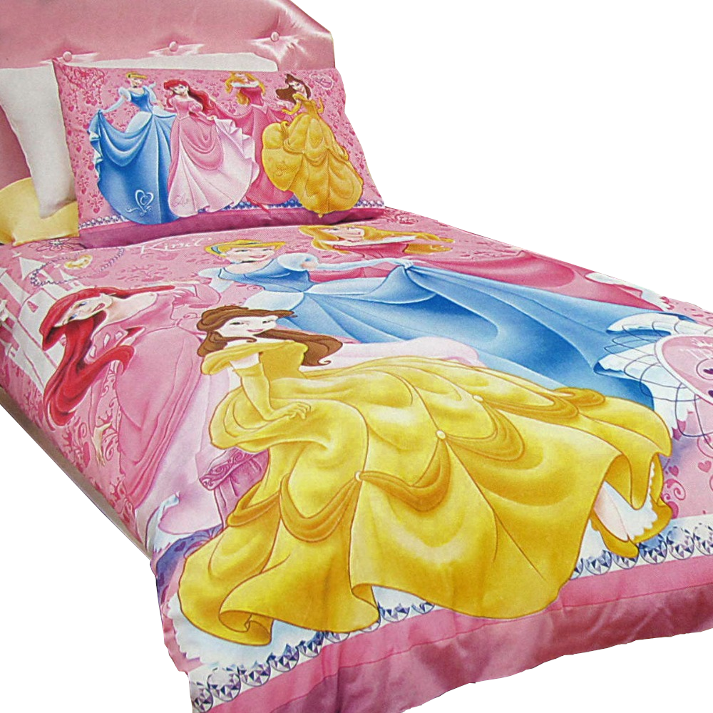 Caprice Disney Three Princesses Licensed Quilt Cover Set Single Quilt Covers