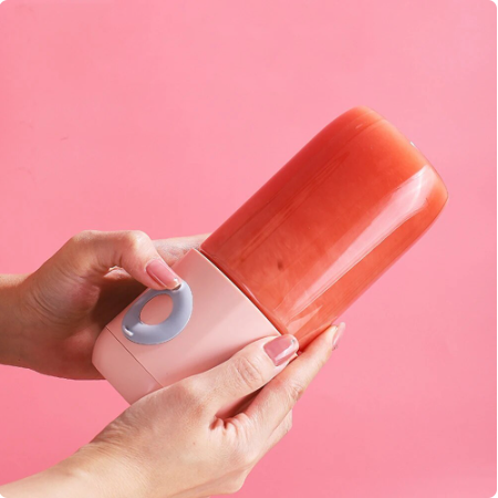 Mini Portable Blender Usb Rechargeable 500Ml Cup Bottle Electric Juicer Smoothie Handheld Blenders