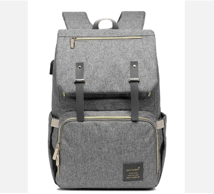 Diaper Bag Mummy Daddy Backpack Little One Stroller Large Capacity Usb Nappy Bags