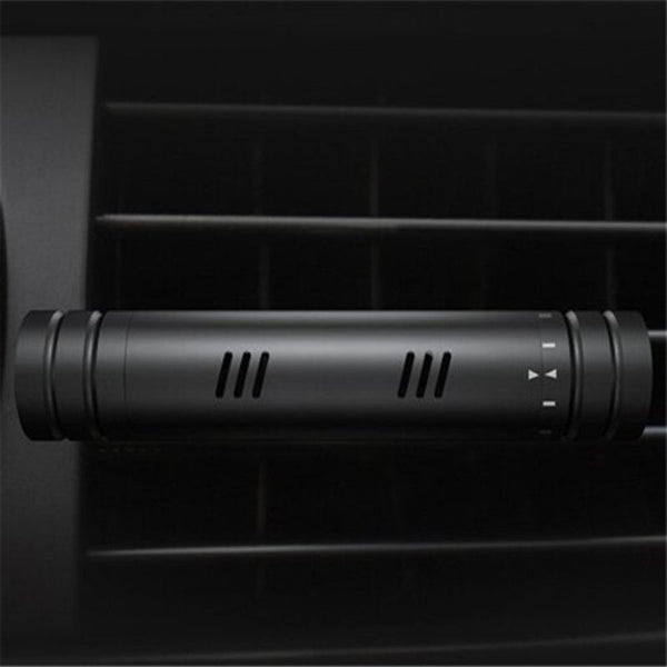 Car Air Freshener Vehicle Perfume Vent Clip Fragrance Diffuser 5 Refill Bars Black Air Fresheners