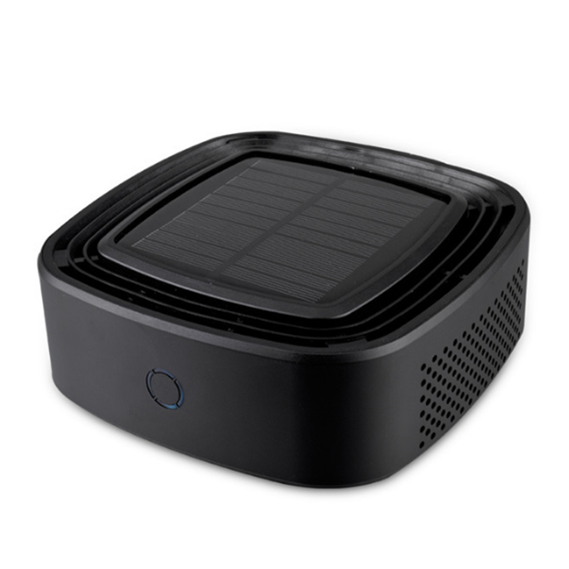 Car Air Purifier Solar Negative Ion Freshener Multi Layer Filter To Remove Formaldehyde Odor Air Purifiers