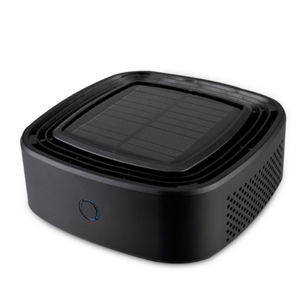 Car Air Purifier Solar Negative Ion Freshener Multi Layer Filter To Remove Formaldehyde Odor Air Purifiers