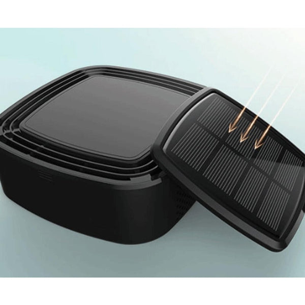 Car Air Purifier Solar Negative Ion Freshener Multi Layer Filter To Remove Formaldehyde Odor Air Purifiers