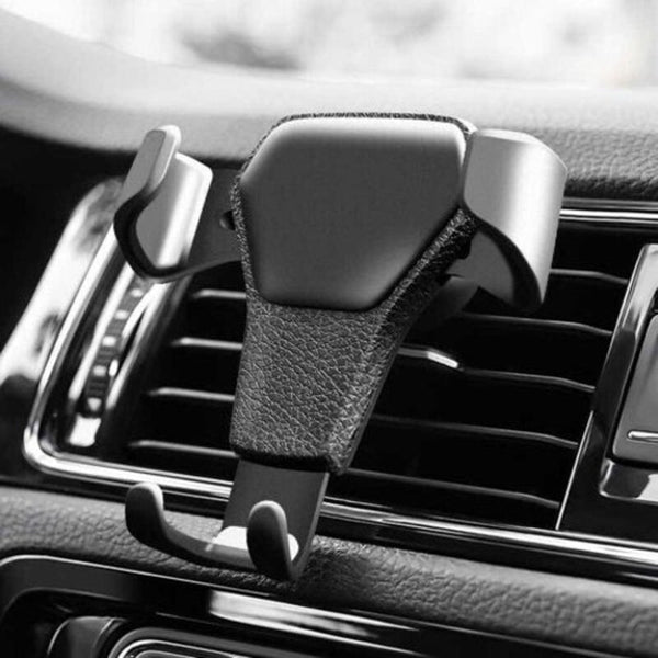 Car Air Vent Gravity Phone Mount Holder Stand Universal For Iphone Samsung Xiaomi Black Mounts & Holders