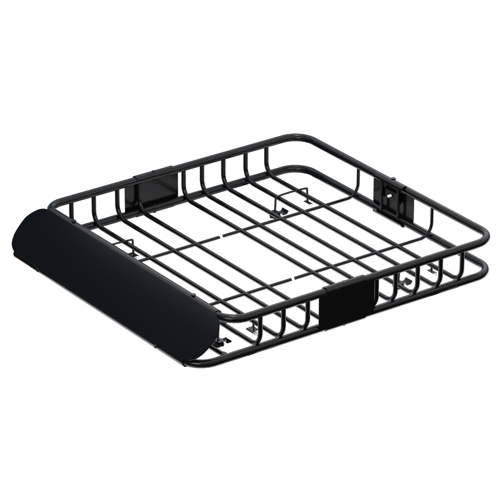 Giantz Universal Car Roof Rack Basket Luggage Carrier Steel Vehicle Cargo 111Cm Roof Racks