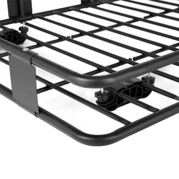 Giantz Universal Car Roof Rack Basket Luggage Vehicle Cargo Carrier 160Cm Black Roof Racks