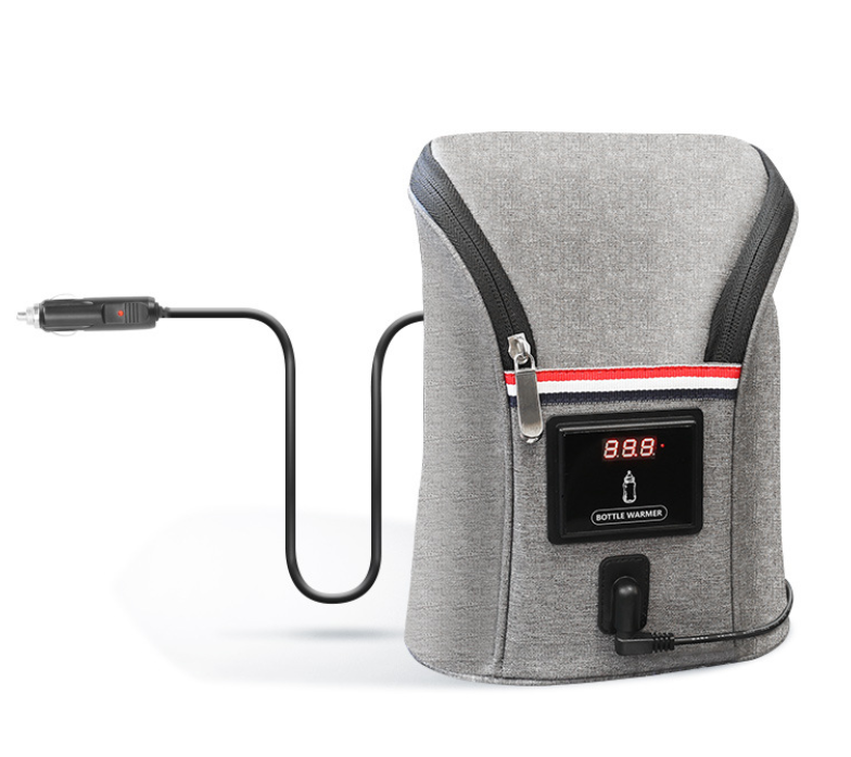 Car Little One Bottle Warmer Portable Travel Milk Grey Bottle Warmers