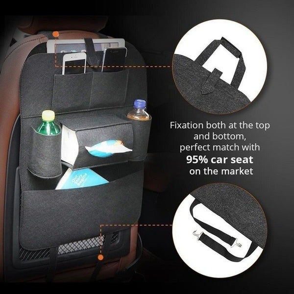 Car Back Seat Organiser Road Trip Accessories