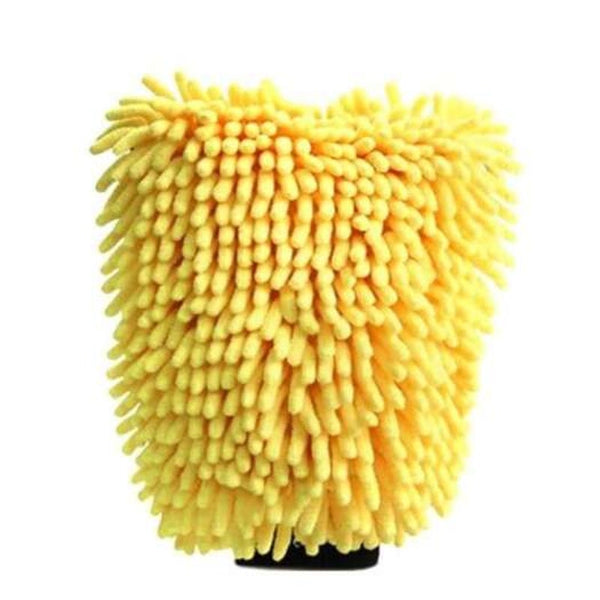 Car Care Premium Ultimate Wash Mitts 2Pcs Yellow Other Automotive Care Supplies