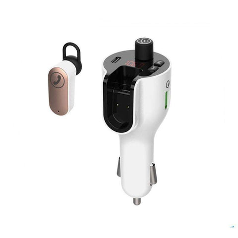 Car Chargers In Fm Transmitter Handsfree Bluetooth Earphones