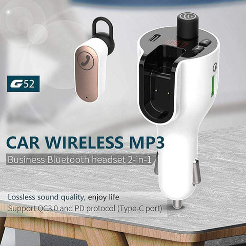 Car Chargers In Fm Transmitter Handsfree Bluetooth Earphones
