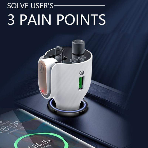 Car Chargers In Fm Transmitter Handsfree Bluetooth Earphones Transmitters