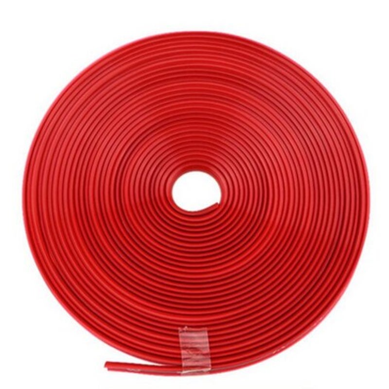 Car Decor Styling Strip Wheel Rim Tire Protection Covers Auto Accessories Red Decals & Stickers