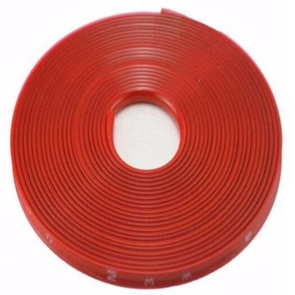 Car Decor Styling Strip Wheel Rim Tire Protection Covers Auto Accessories Red Decals & Stickers