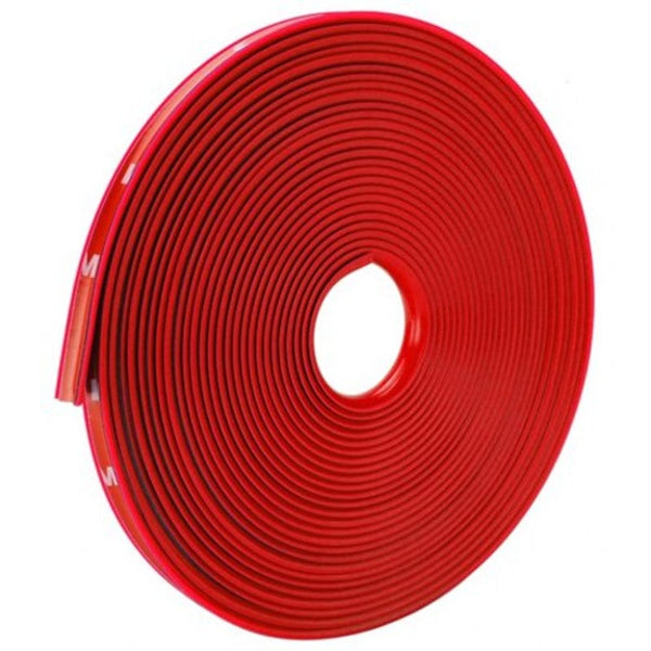 Car Decor Styling Strip Wheel Rim Tire Protection Covers Auto Accessories Red Decals & Stickers