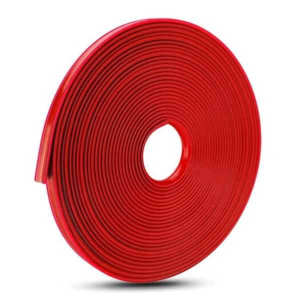 Car Decor Styling Strip Wheel Rim Tire Protection Covers Auto Accessories Red Decals & Stickers