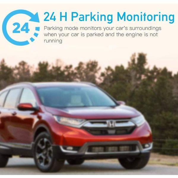 Car Audio Accessories Driving Recorder 1080P Hd Camera Dashboard With Motion Detection Black Other Car Video