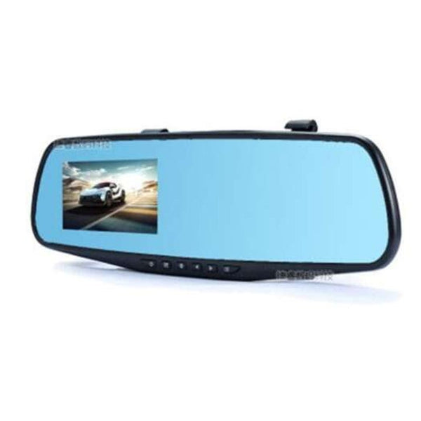 Car Dvr Dash Cam Rearview Mirror Driving Recorder 1080P Hd Blue Screen Anti Light Multi Language Rear View Monitors/Cams & Kits