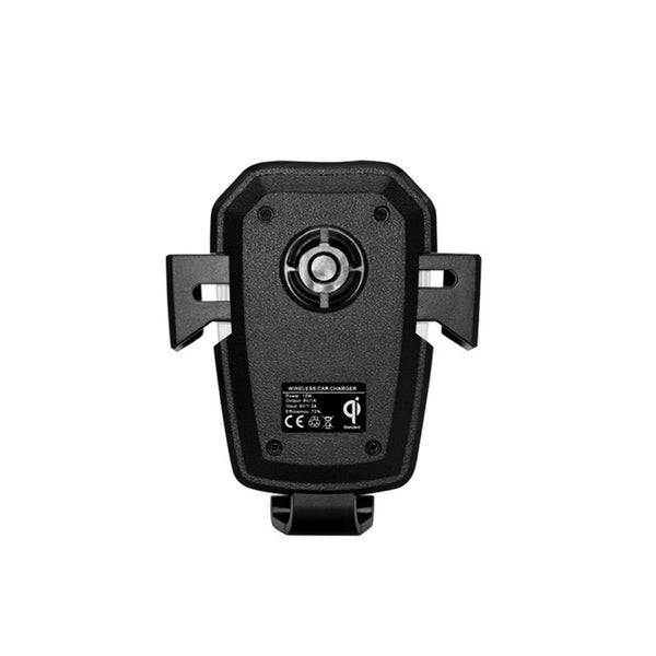 Car Gravity Sensing Bracket Air Outlet 10W Mobile Phone Wireless Charger Black Chargers & Cradles