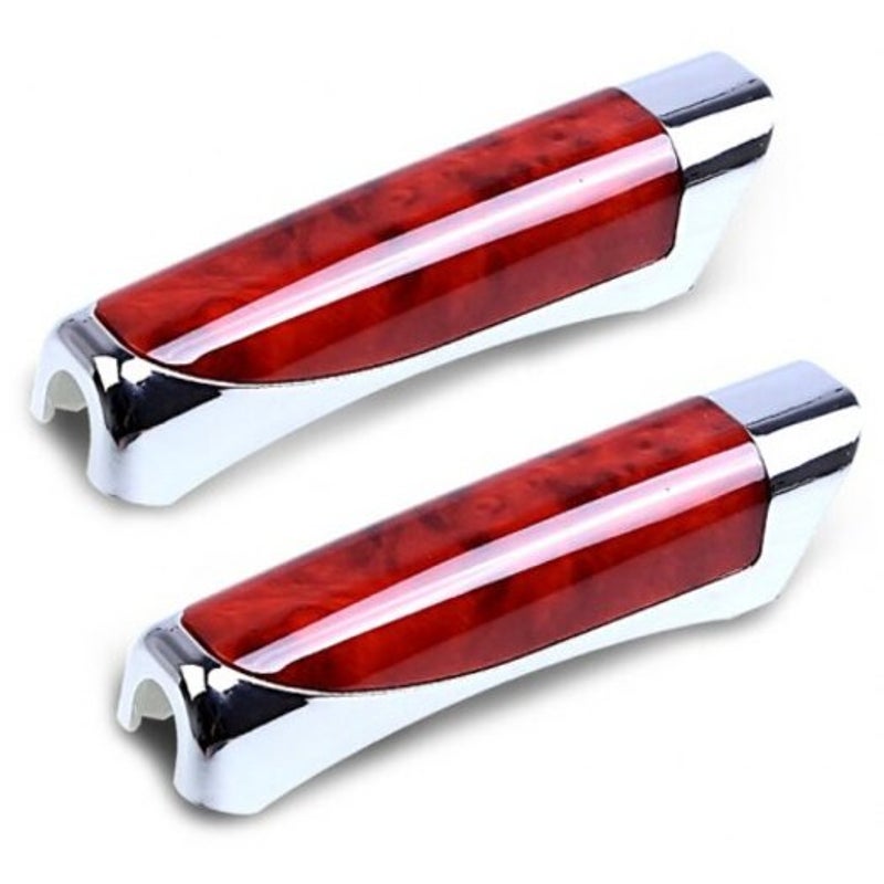 Car Hand Brake Cover Handbrake Grip Decorative Sheath Red Wine Handbrake Handles