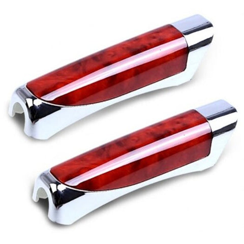 Car Hand Brake Cover Handbrake Grip Decorative Sheath Red Wine Handbrake Handles