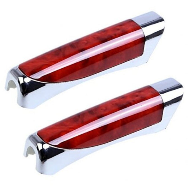 Car Hand Brake Cover Handbrake Grip Decorative Sheath Red Wine Handbrake Handles