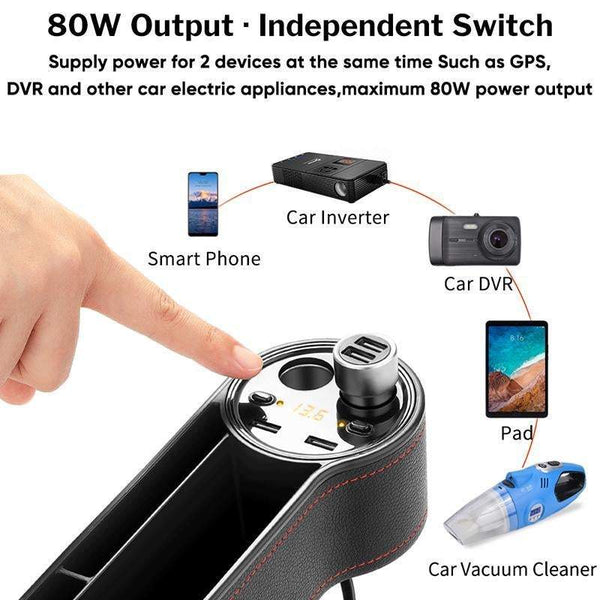 Multifunctional Storage Box Organizer Seat Gap Car Organisers