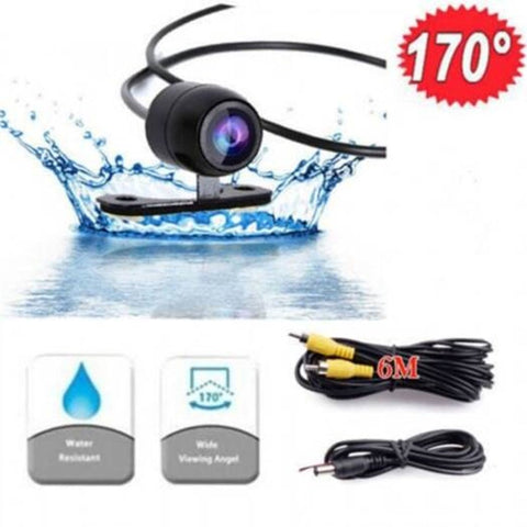 Car Night View Rear Camera 170 Degrees Angle Waterproof Reversing Black Rear View Monitors/Cams & Kits