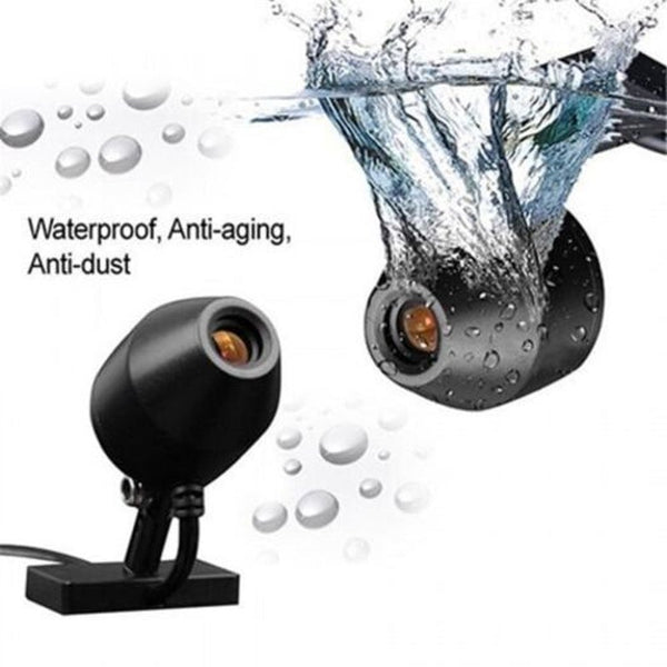 Car Night View Rear Camera 170 Degrees Angle Waterproof Reversing Black Rear View Monitors/Cams & Kits