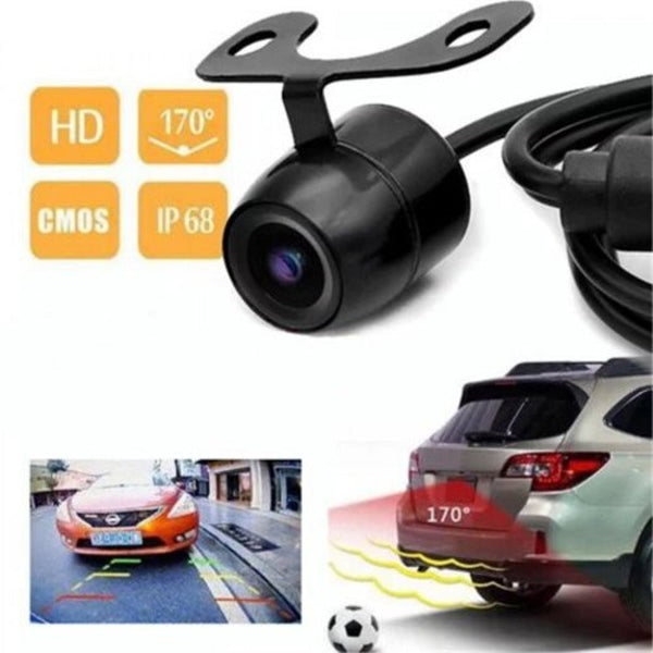Car Night View Rear Camera 170 Degrees Angle Waterproof Reversing Black Rear View Monitors/Cams & Kits