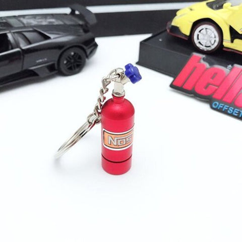Car Nos Nitric Oxide Keychain Outdoor Multifunction Led Light Small Gift Red 10.5Cm1.5Cm