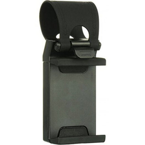 Car Phone Holder Steering Wheel Clip Mount For Iphone Black