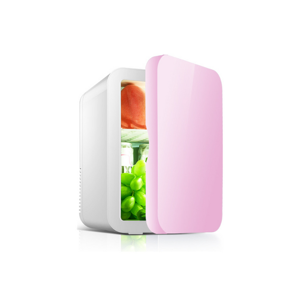 Car Mini Refrigerator Cosmetics Refrigeration Pink Mini Fridges
