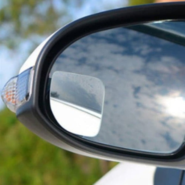 Car Rear View Auxiliary Mirror Wide Angle Lensblind Sport 1 Pair Transparent Mirrors